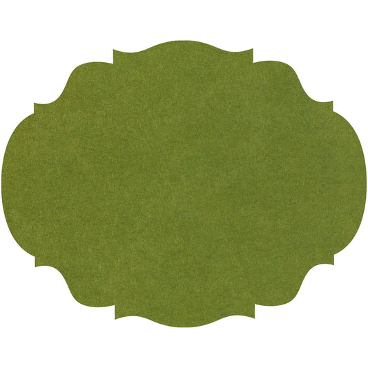 Die-cut Green French Frame Placemat