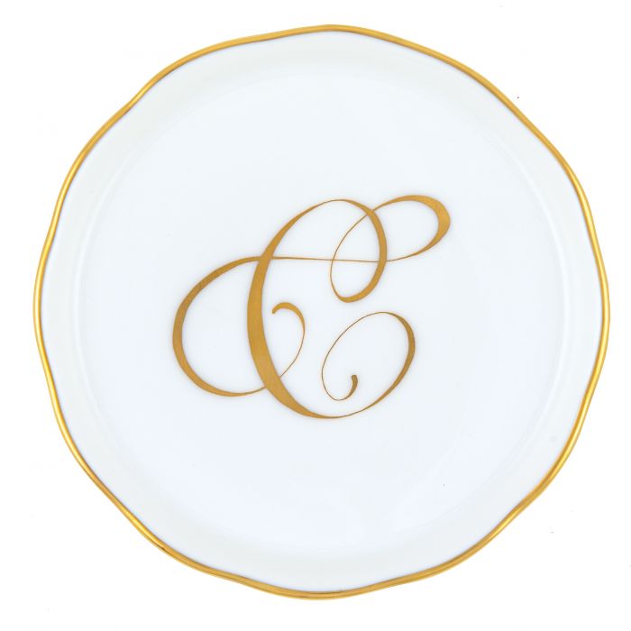 Coaster w/ Monogram