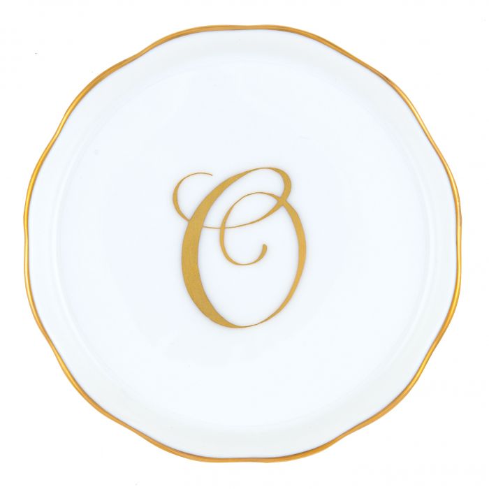 Coaster w/ Monogram