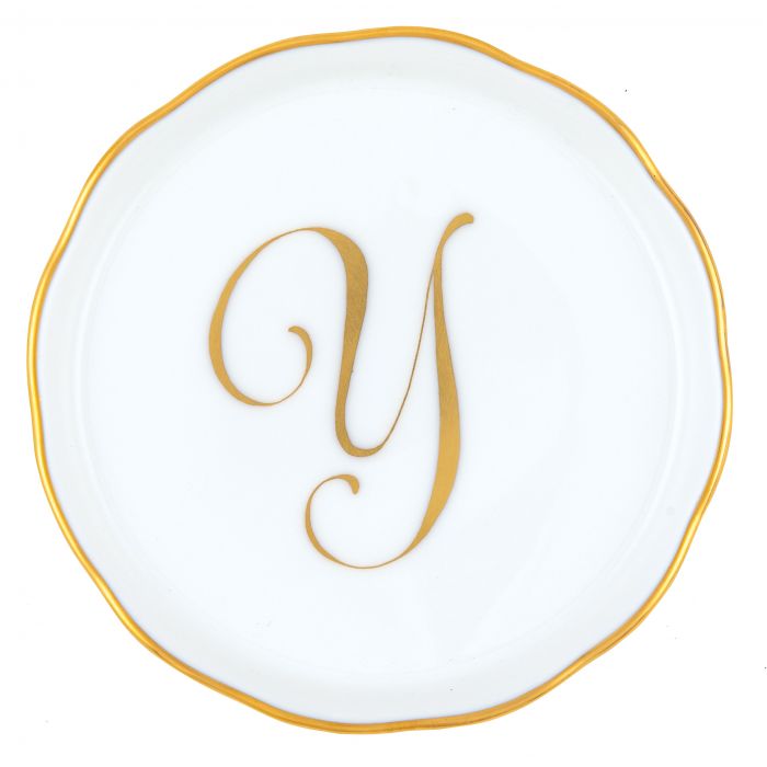 Coaster w/ Monogram