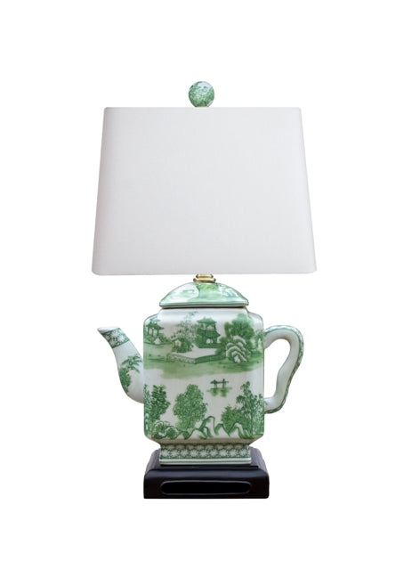 Green Teapot Lamp