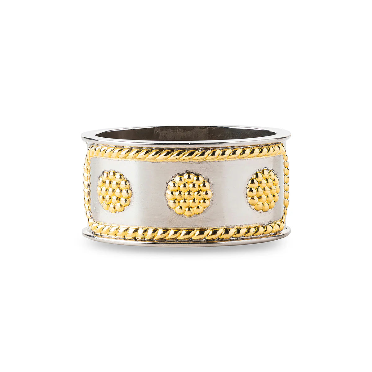 B&T Silver/Gold Napkin Ring