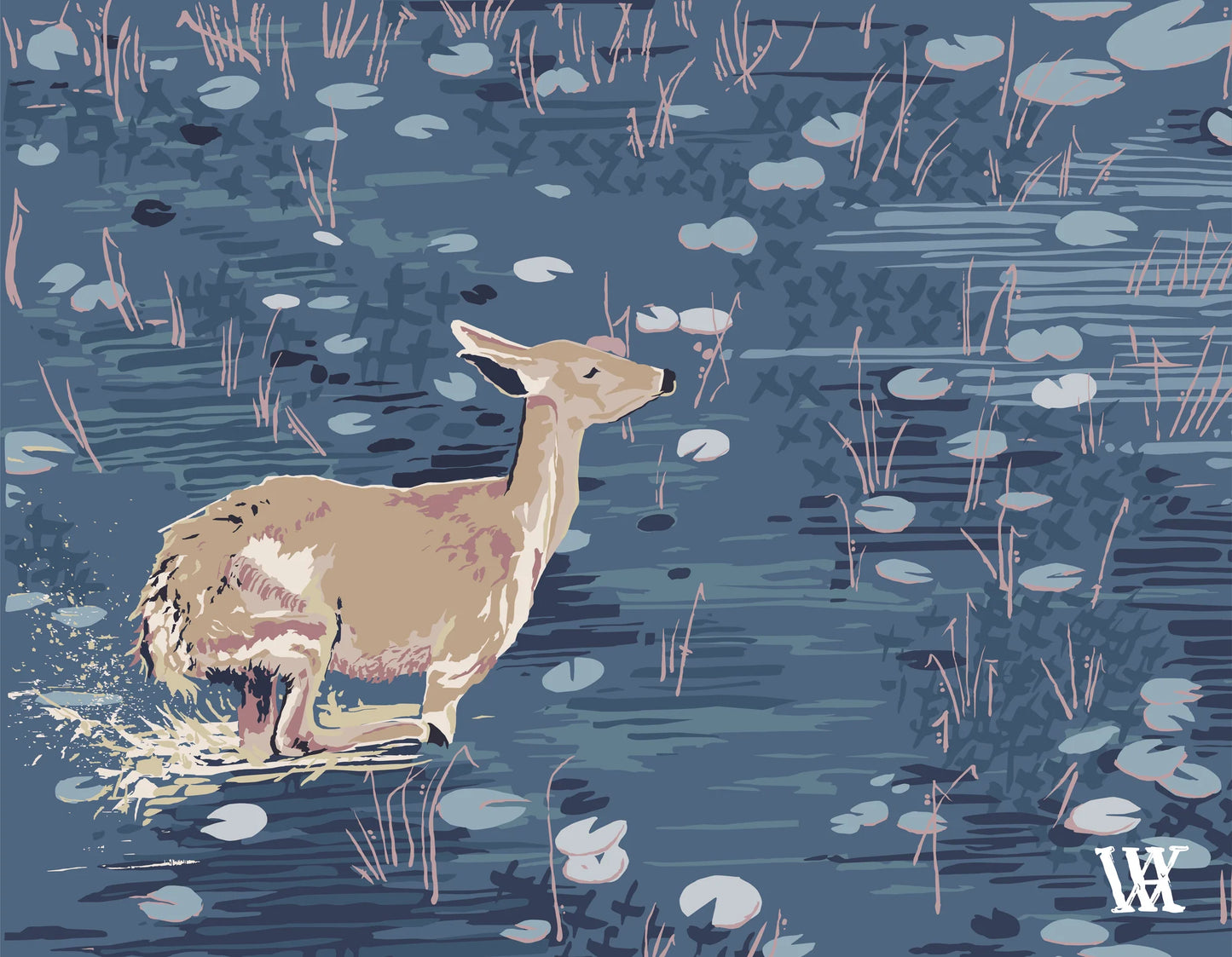 Austin Williams Gold Frame Print