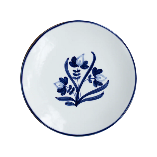 Lisbon Floral Salad Plate English Bleu