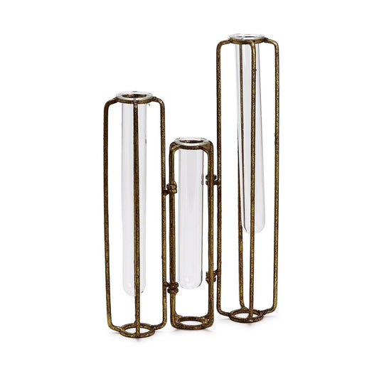 Lavoiser Set of 3 Hinged Flower Vases