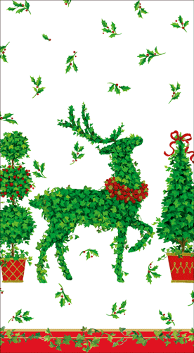 Animal Topiaries Guest Napkins