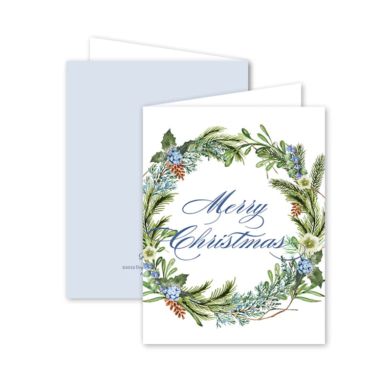 Juniper Pine Garland Card