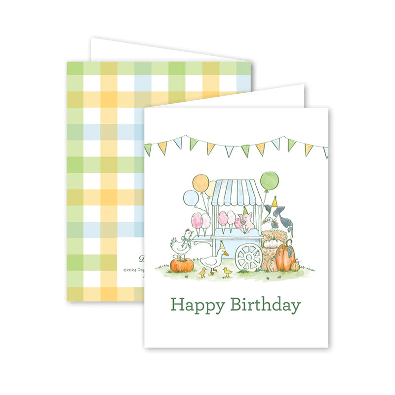 Fall Fair Birthday Card
