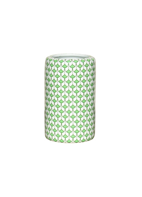 Green Fish Scale Jar