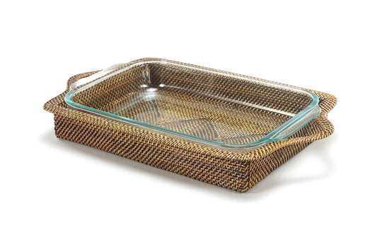 Casserole Basket w/ Pyrex 3QT Baker