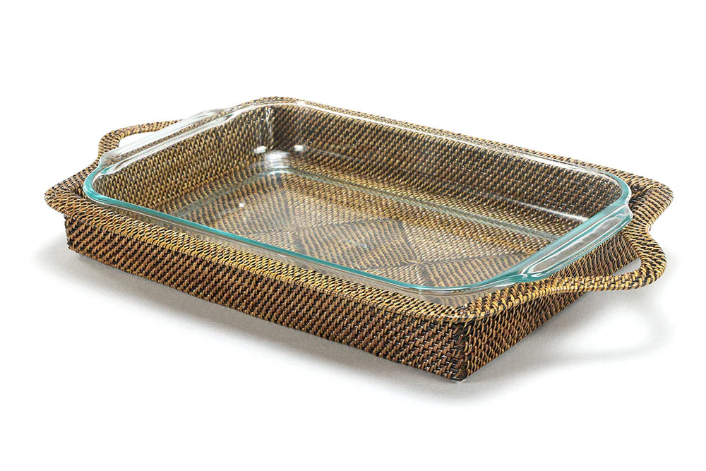 Casserole Basket w/ Pyrex 4QT