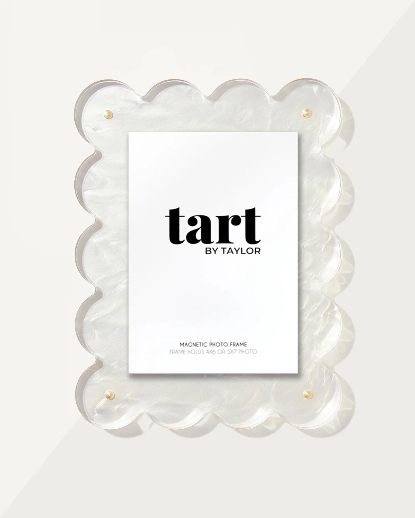 Pearl Scallop Acrylic Picture Frame