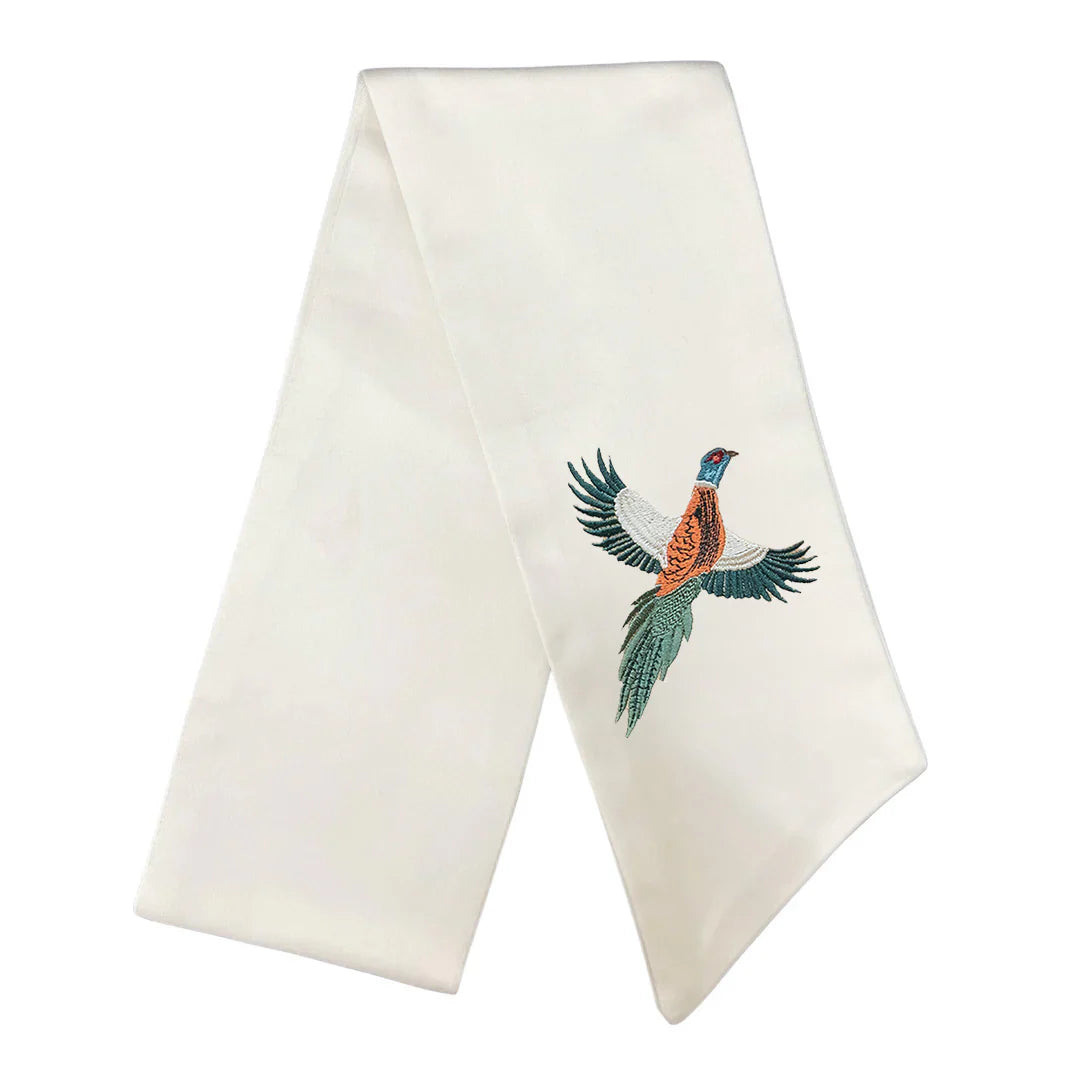Pheasant Wreath Sash