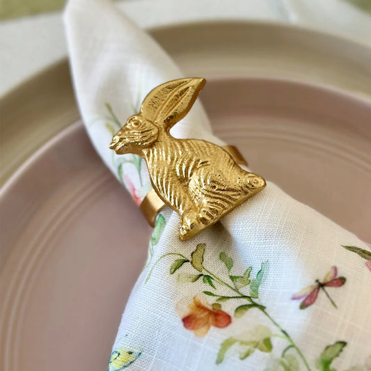 Bunny Napkin Rings Set of 4