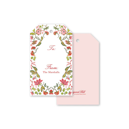 Oiseaux en Fleurs Gift Tags