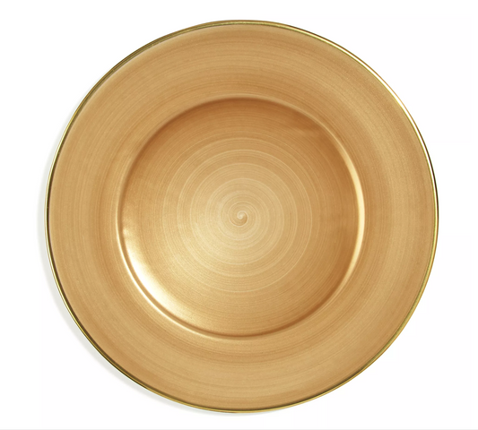 Brushed Gold Charger