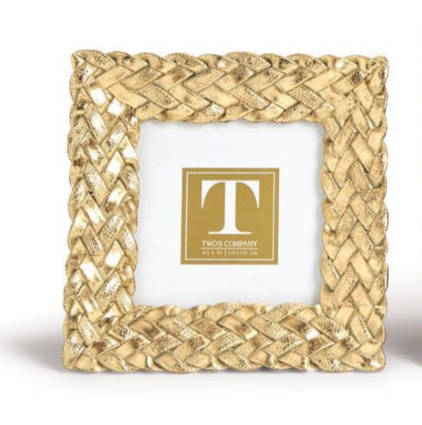 Braided Gold Frame