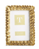 Gold Ruffle Frame