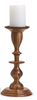 Medium Wood Candle Pillar