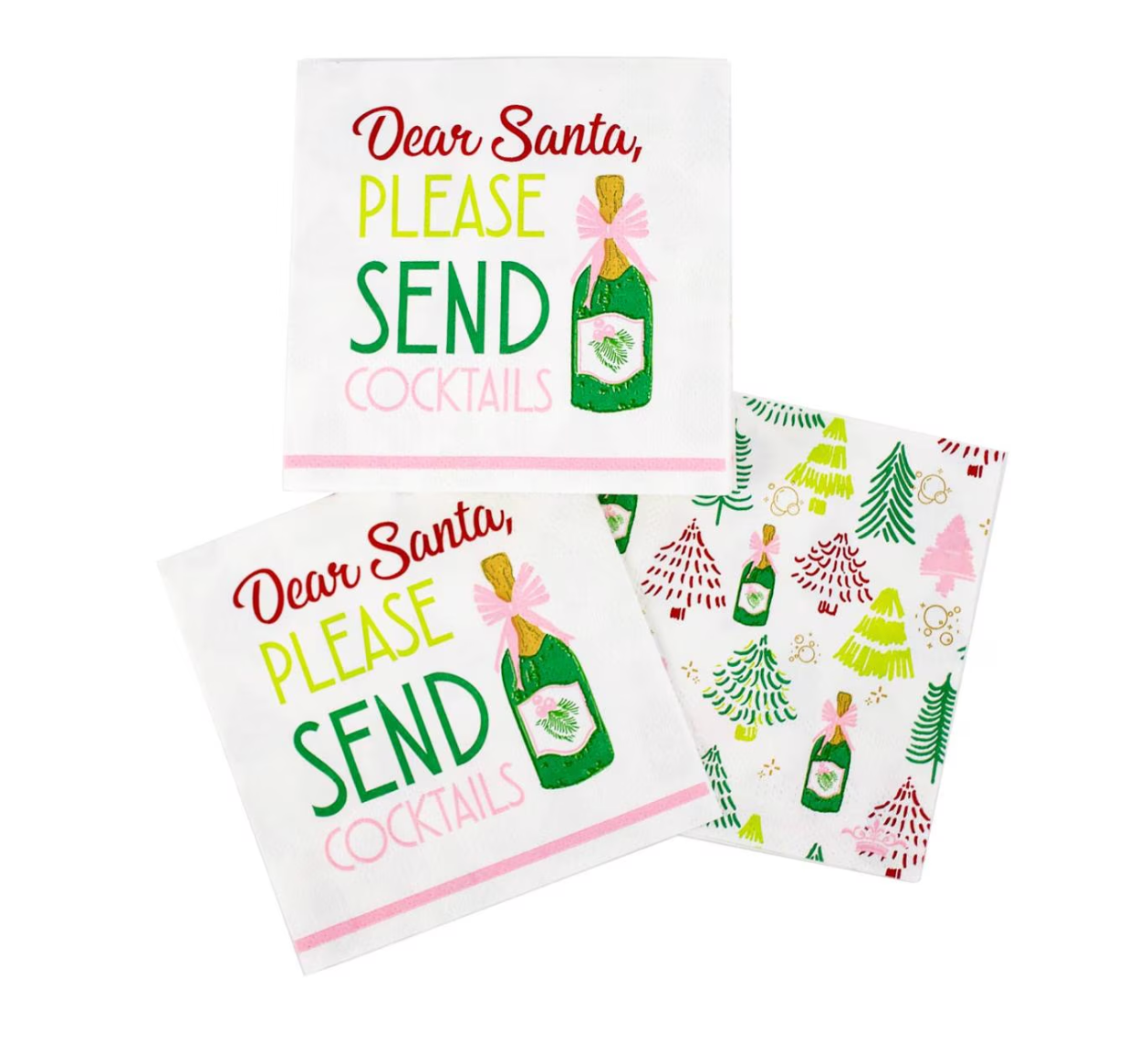 Dear Santa Cocktail Napkins