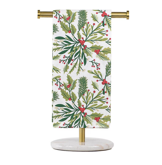 Holly Jolly Tea Towel