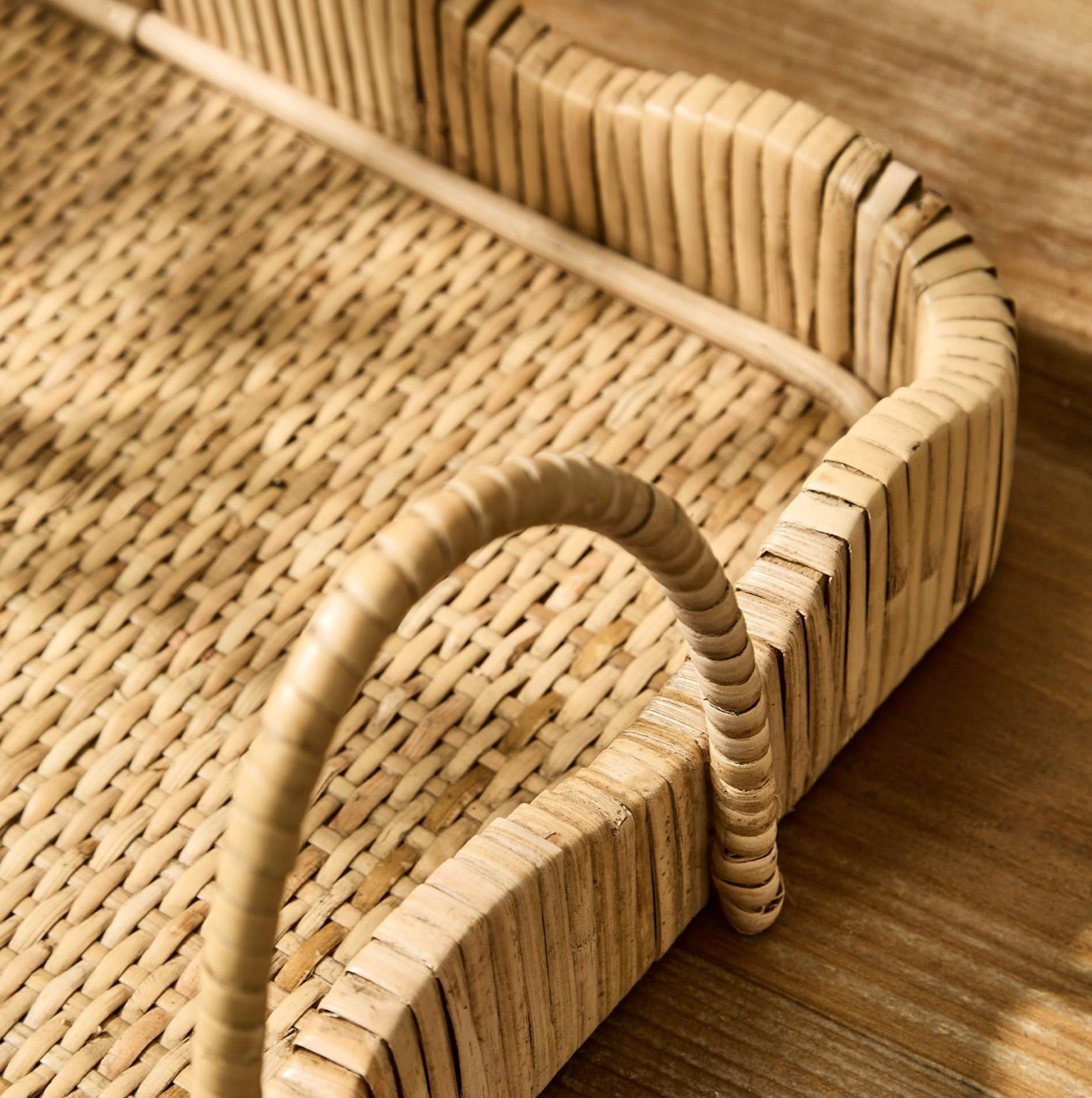 Scalloped Edge Trays with Handles