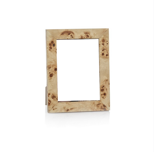 Burlwood Veneer Photo Frame