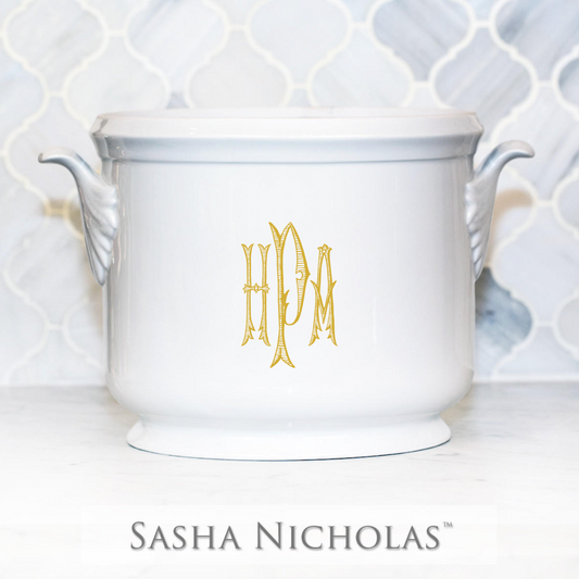 Personalized Champagne Bucket Anderson/Peterman Registry