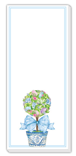Egg Topiary Notepad