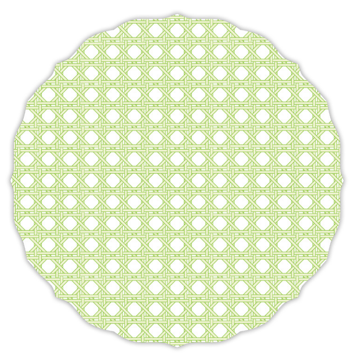 Green Cane Pattern Placemats