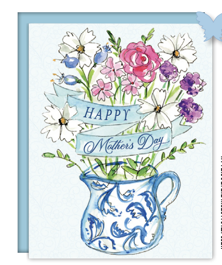 Mother's Day Flowers Card