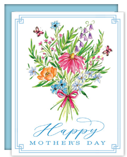 Happy Mother's Day Flower Bouquet Card