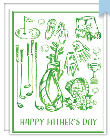 Golf Father's Day Card