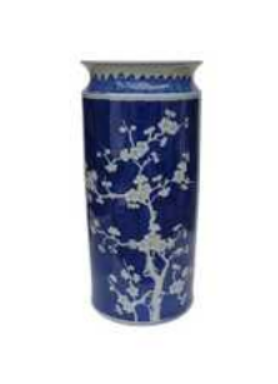 Blue Plum Blossom Umbrella Stand