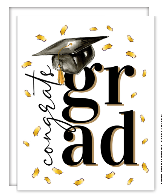 Congrats Grad Greeting Card