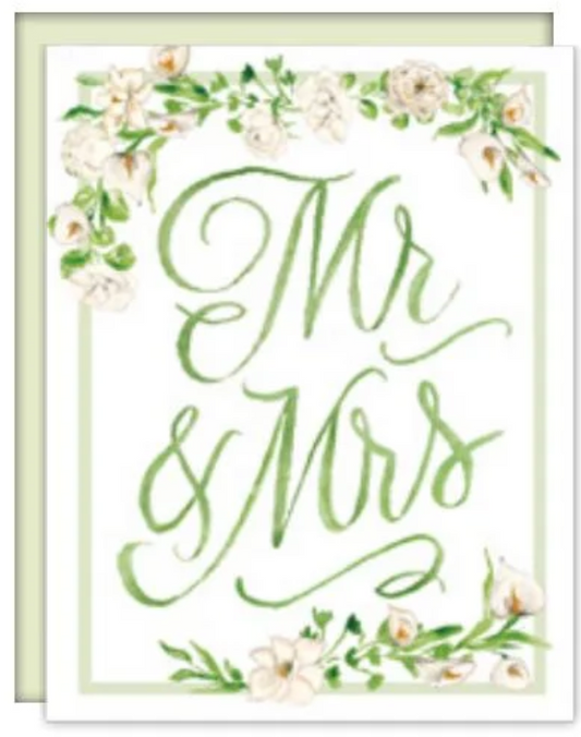 Mr. and Mrs. Greeting Card