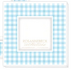 Gingham 4x4 White Frame