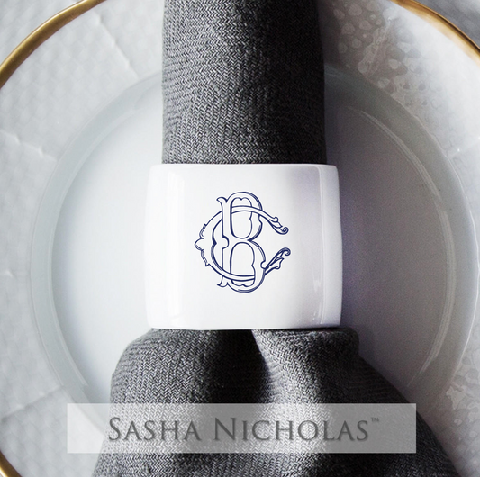 Personalized Napkin Ring for Herrin/Bennett Registry