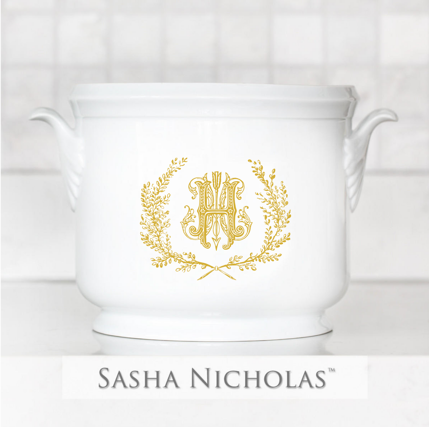 Champagne Bucket for Weiss/Hadden Registry
