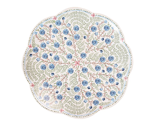 Villa Seville Scalloped Dessert/ Salad Plate