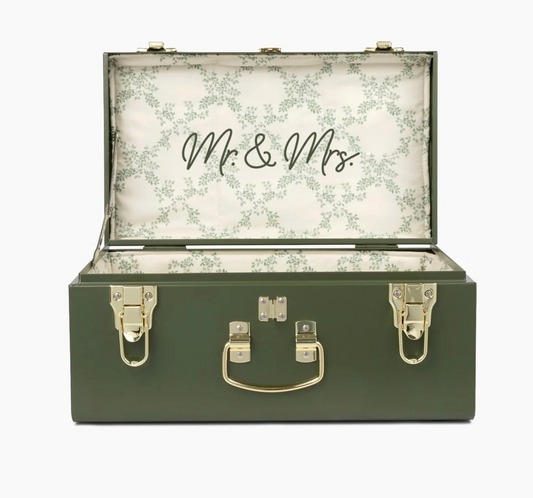Mr. and Mrs. Keepsake Trunk