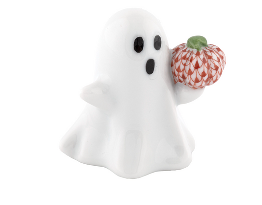 Ghost With Pumpkin Rust