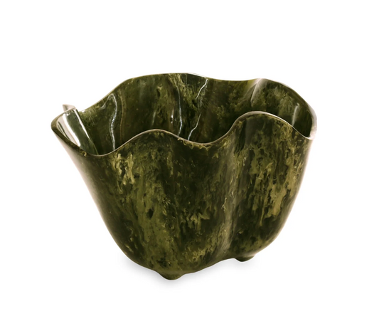 RESIN Malachite Ice Bucket - Green