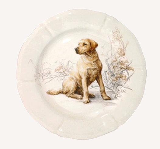 Labrador Sologne Dessert Plate