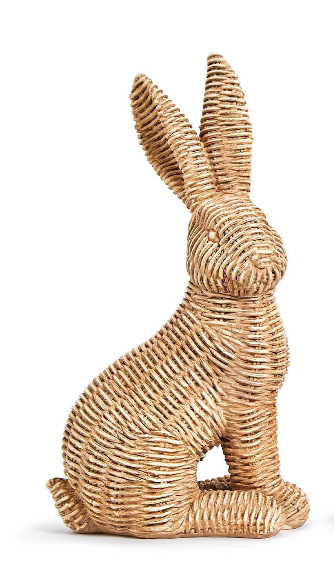 Rattan Weave Decorative Bunny