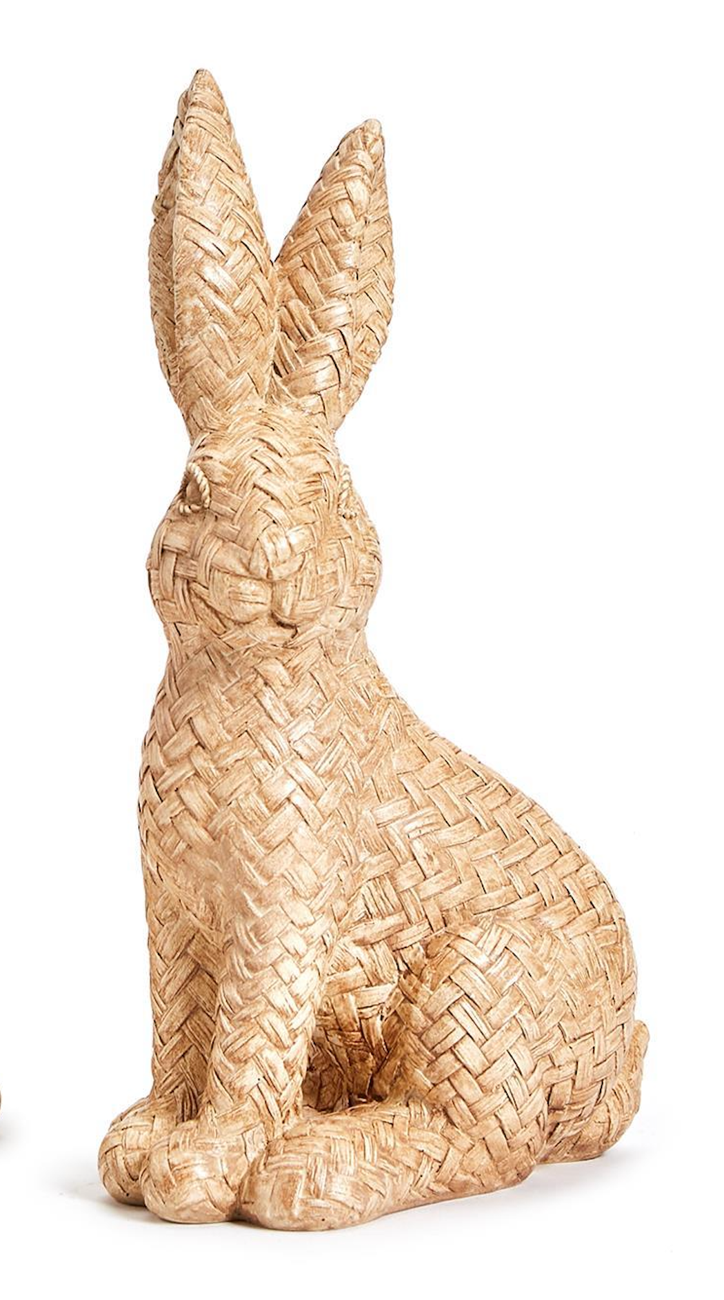 Basket Weave Decorative Bunny