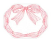 Striped Bow Placemats