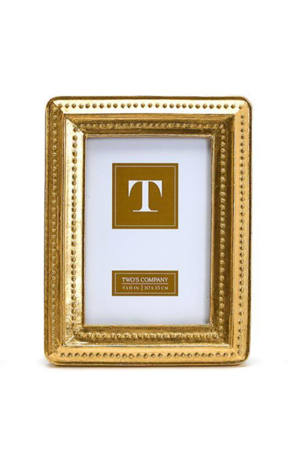 Gold Beaded Edge Frame