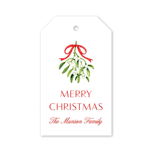 Isla Bahia Mistletoe Gift Tags