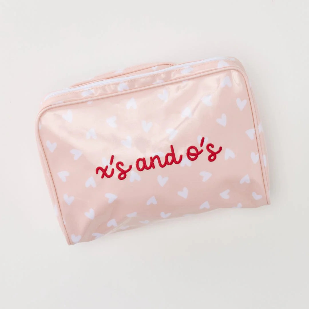 Large Heart Toiletry Bag